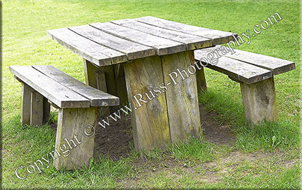 Old Picnic Seat